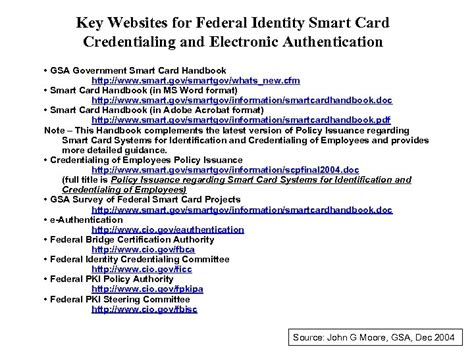 smart card location|Federal credentialing services .